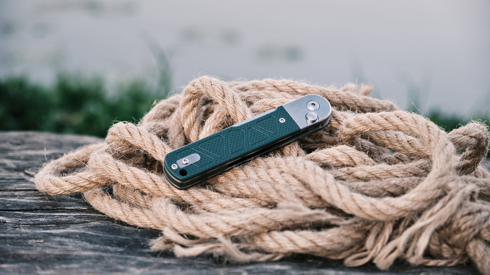 Ніж складаний Ganzo G767-GB зелений Киев - изображение 6