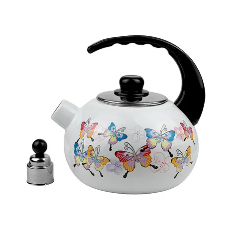 Чайник 2,5л емальований зі свистком 1035 KAMILLE Житомир