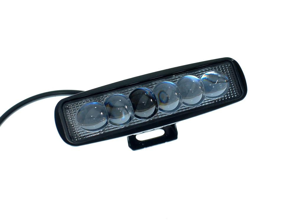 Світлодіодна фара AllLight JR-6D-G06-18W 6chip EPISTAR spot лінза 9-30V Харків - фото 2