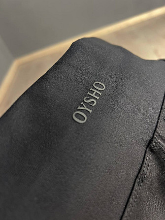 Шорти жіночі Oysho 114 велосипедки з логотипом чорні, чорний, XL Одеса - фото 2