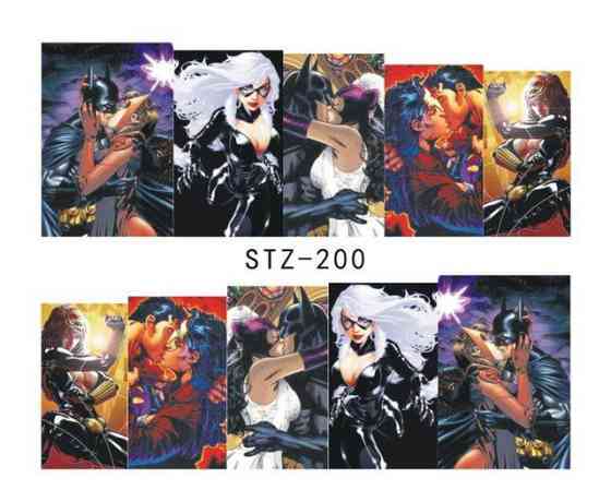 Наклейки для ногтей STZ-200 Киев