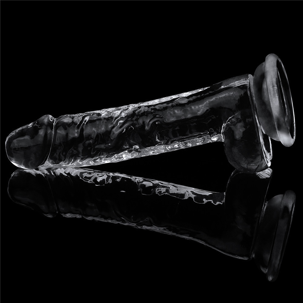 Фалоімітатор - Flawless Clear Dildo 7.5" Clear Sex Aura Київ - фото 4