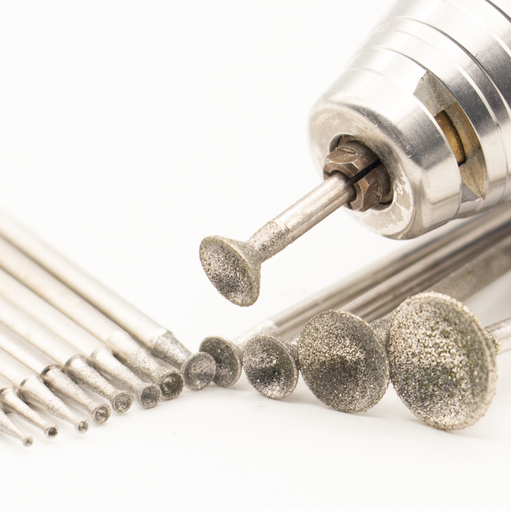 Набір алмазних борфрез для гравера Dremel, 12 шт Київ - фото 1