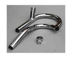 Коліно глушника мотоцикла УРАЛ пара під одну трубу Мукачево