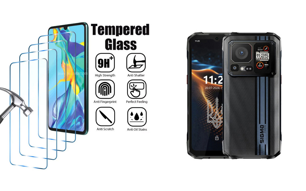 Защитное стекло ArmorGlass для Sigma mobile X-treme PQ58 – устойчивое к царапинам и ударам Киев - изображение 1