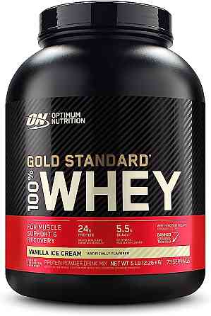 Протеин Optimum Nutrition Gold Standard 100% Whey 2273 g (Vanilla Ice Cream) EU Луцк