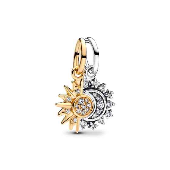 Срібна намистина Pandora Сонце і місяць роз'ємна 763585C01 Київ