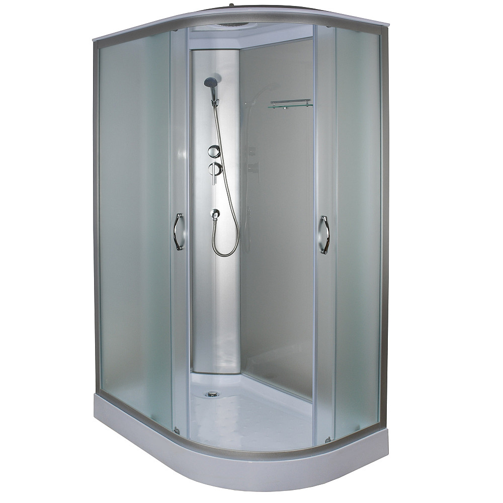 Душовий бокс асиметричний лівий REGA L120FFSL BRAVO (3уп.) Тернопіль - фото 1