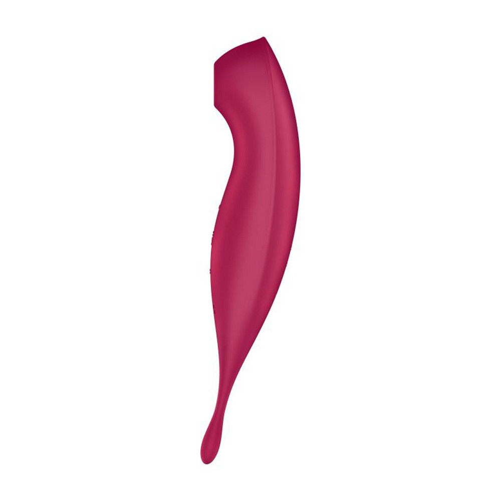 Вибратор с волновой стимуляцией Satisfyer Twirling Pro+ с приложением, красный Sex Aura Киев - изображение 3