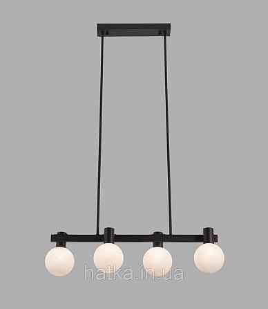 Люстра подвесная регулируемая VALESO BC84006-4 BK черная Киев