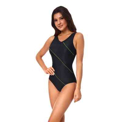 Купальник Aqua Speed Sophie 441-01 чорний, зелений 50 (5908217624680) Вінниця