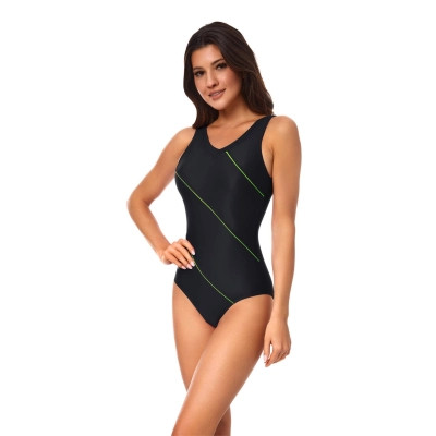 Купальник Aqua Speed Sophie 441-01 чорний, зелений 50 (5908217624680) Вінниця - фото 1