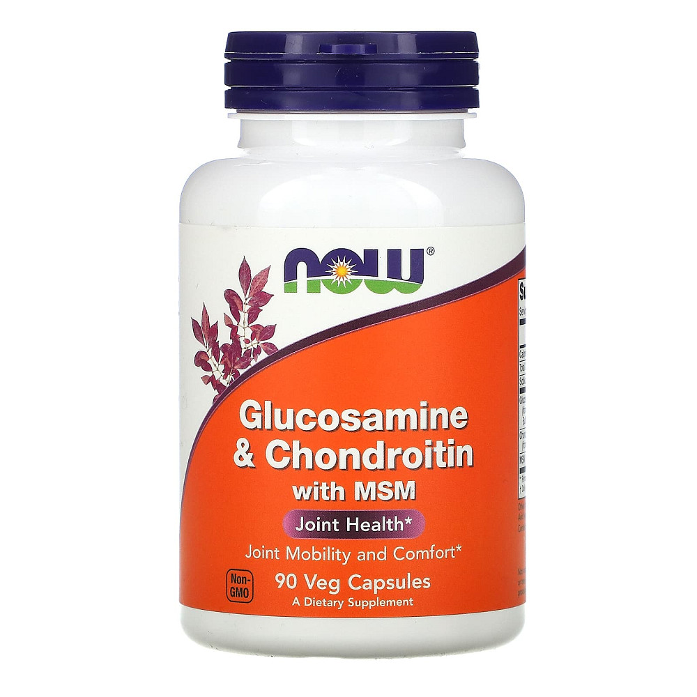 Глюкозамин Хондроитин с MSM (Glucosamine & Chondroitin with MSM) 90 капсул Київ - фото 2