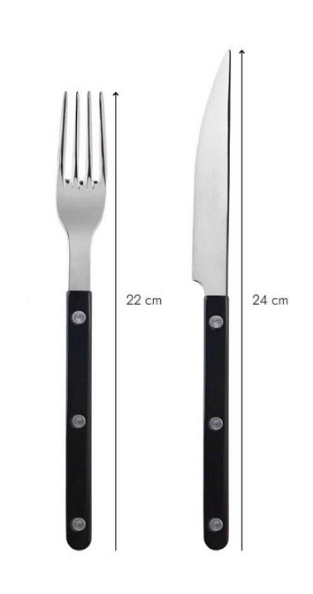 Набор столовых приборов из нержавеющей стали (нож + вилка) GRILLI 88877 Код: 012188 Ровно - изображение 6