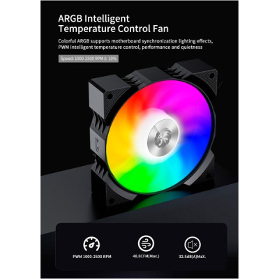 Кулер для процессора Gamemax Gamma 90 Digital BK Винница - изображение 6