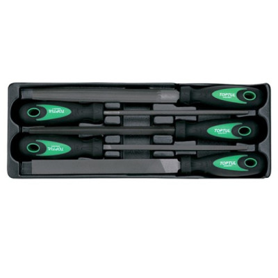 Напильник Toptul в ложементе 5шт. (GBAT0501) Винница - изображение 1