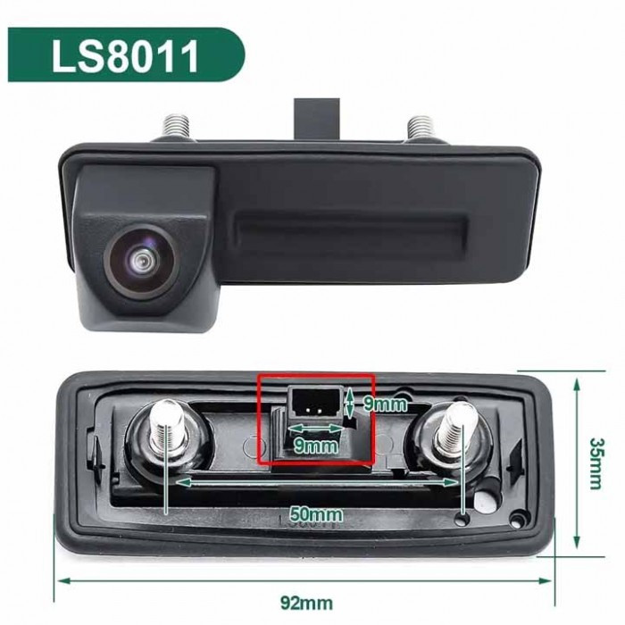 Автомобильная камера заднего вида в ручку багажника AHD 720/1080 для Skoda LS-8011 Винница - изображение 5