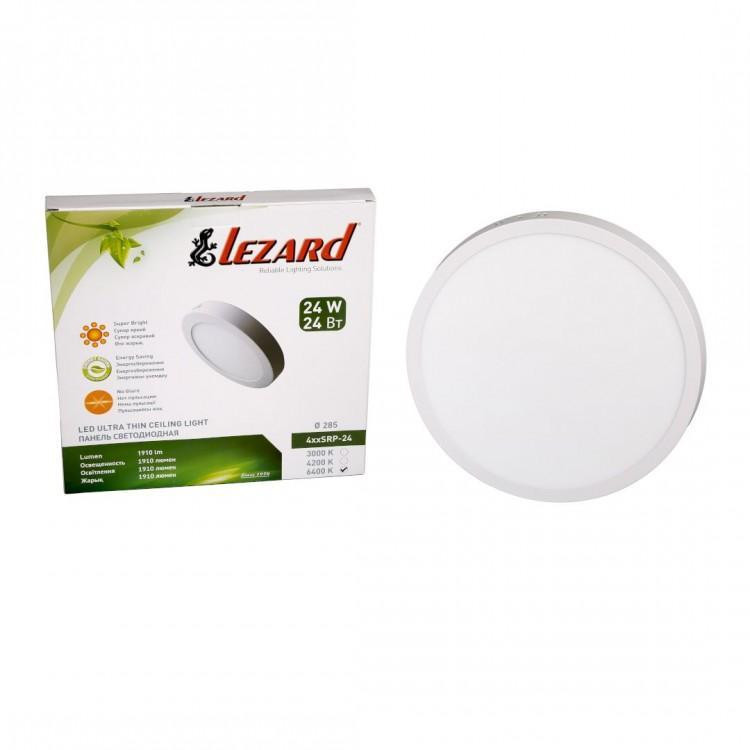 Светодиодная круглая панель-24Вт накладная (d285) 6400K, 1910 lm (1/10 шт) Харьков - изображение 1