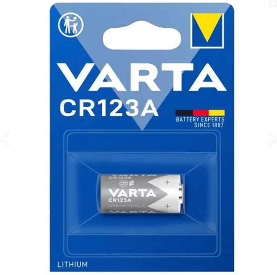 Батарейка VARTA CR 123A BLI 1 шт. Рівне
