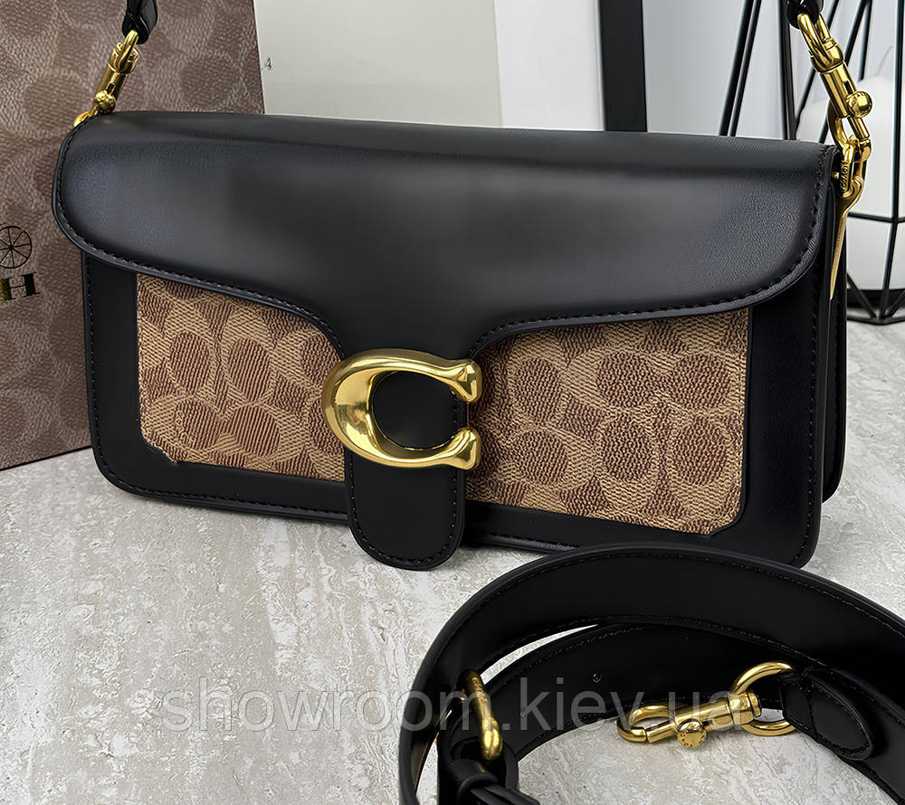 Женская брендовая сумка Coach Tabby (1379-4) Киев - изображение 7