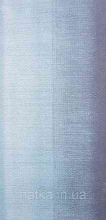 Шпалери вінілові на флізеліні Marburg Loft 0.53х10 смуги розмиті бірюзові чорні сріблясті Київ