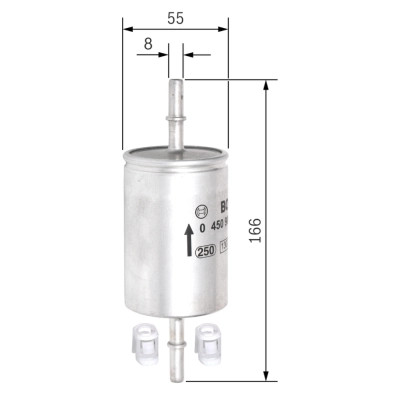 Фільтр паливний Bosch 0450905316 Вінниця - фото 6
