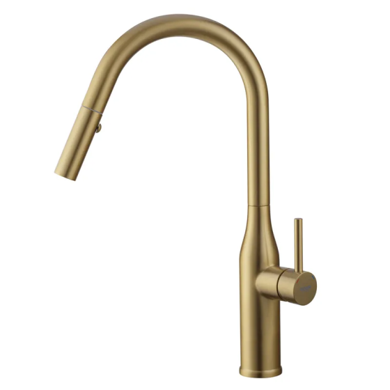 Кухонний змішувач Koer KI-70004-12 з висувним виливом з нержавіючої сталі (KR5004) Харків