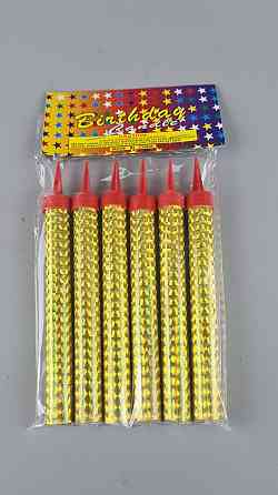 Фонтан для торта (холодний фонтан), 12 см. по 6 штук в упаковці (1 пачка) Харків