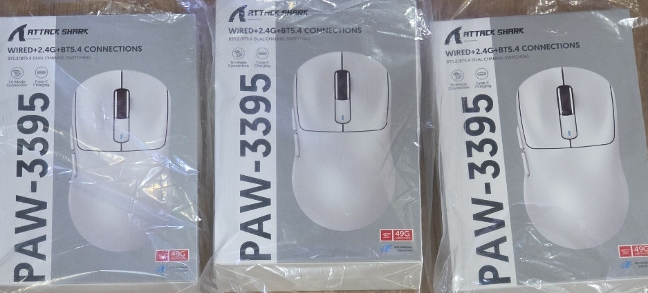 Миша Attack Shark X3 та X3 pro на топовому сенсорі PAW3395 26000 DPI. Харків - фото 2