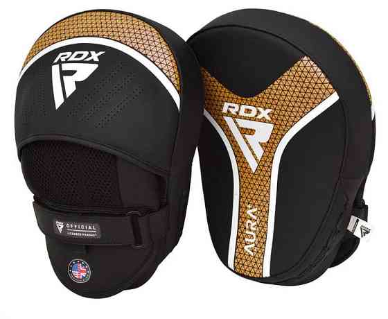 Лапи боксерські RDX T17 Aura Black Gold Київ
