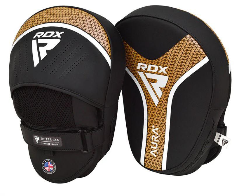 Лапи боксерські RDX T17 Aura Black Gold Київ - фото 1