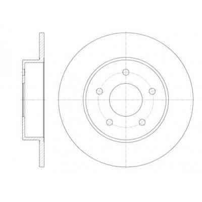 Гальмівний диск REMSA 6820.00 Вінниця