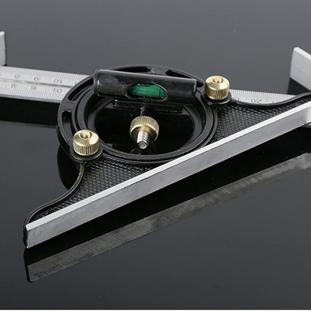 Угломер 3в1 с транспортиром и уровнем, 300мм Киев - изображение 7