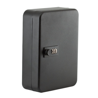 Бокс для ключів Buromax на 24 секції, з брелоками, з кодовим замком, сталевий, чорний (BM.0410) Вінниця - фото 2