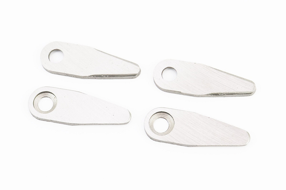 Роторна, редукторна косарка - Ніж "трикутник" к-кт 4шт Київ - фото 1