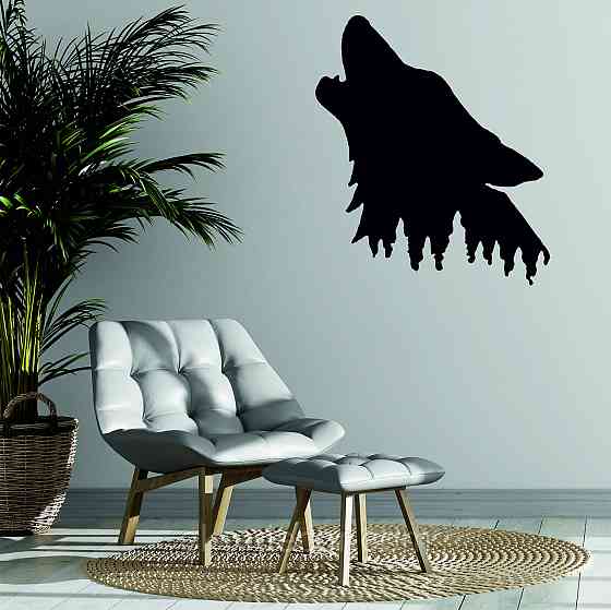 Декоративное настенное Панно «Волк», Декор на стену Киев