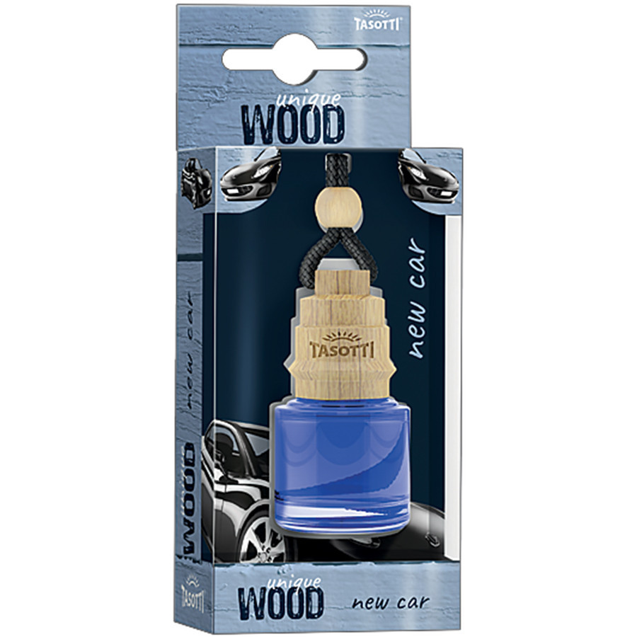 Ароматизатор для авто пробка "Unique Wood" New Car (Нова машина) 7мл Tasotti Київ - фото 1