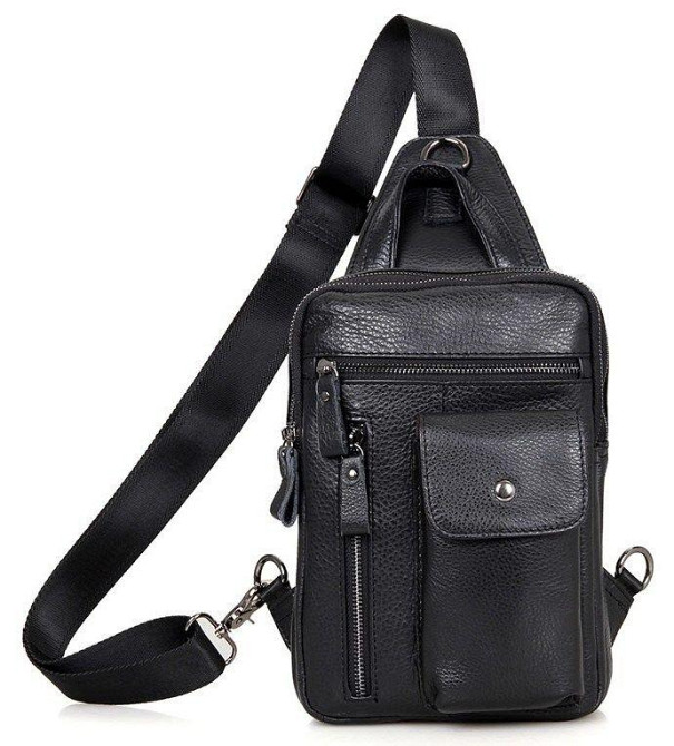 Сумка мужская Vintage 14407 Черная Киев - изображение 10