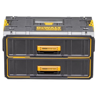 Ящик для инструментов DeWALT TOUGHSYSTEM 2.0, 555х320х320 мм, модуль на 2 ящика (DWST83529-1) Винница - изображение 7
