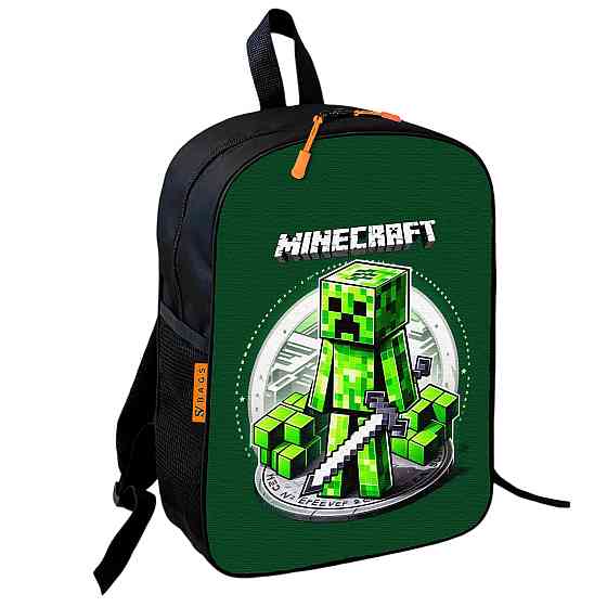 Шкільний рюкзак дитячий Minecraft + Сумка для взуття спортивної форми рюкзак-мішок для хлопчика (01741) Київ