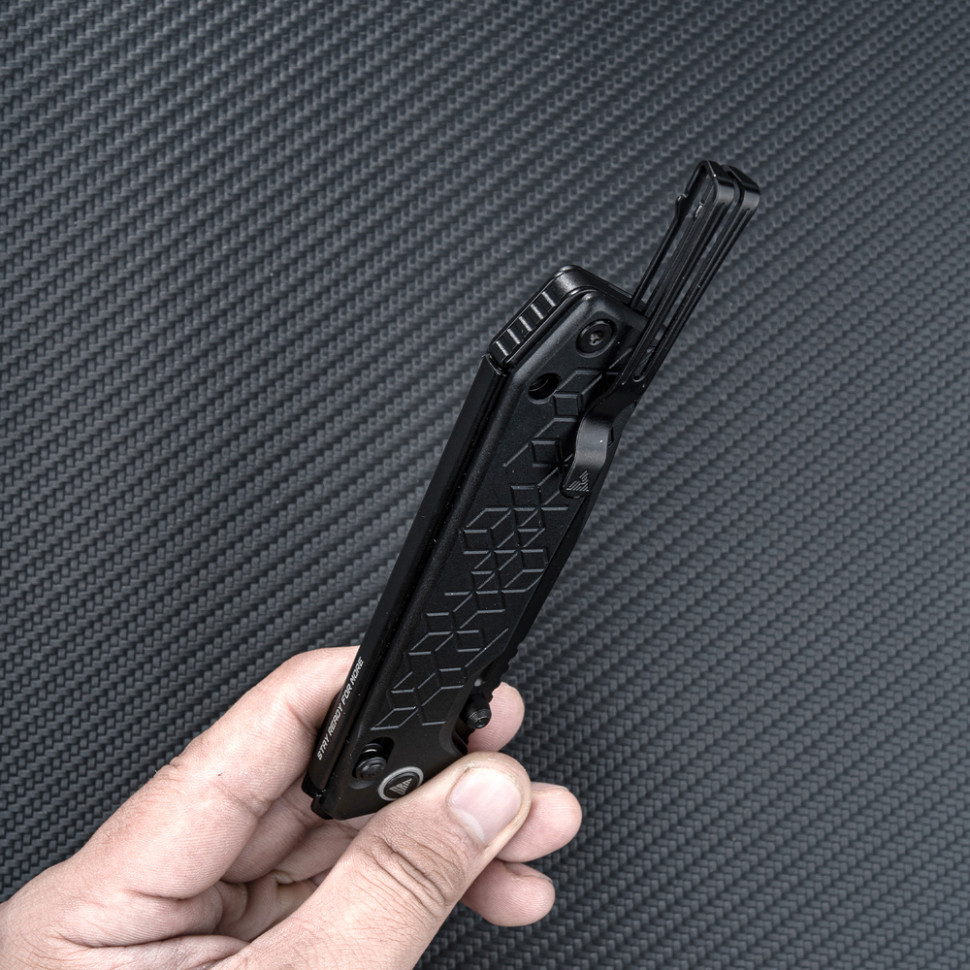 Ніж складаний SRM Rubik 7228B-AB, чорний Київ - фото 9