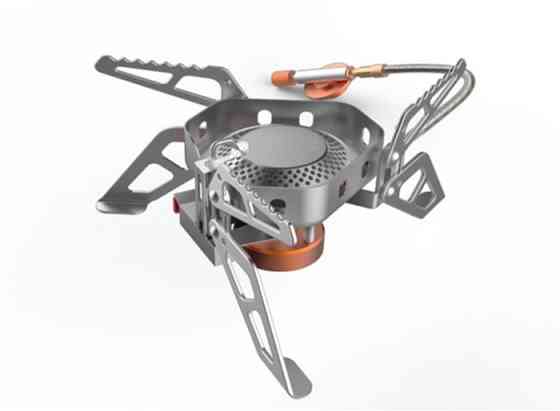 Горелка газовая со шлангом, пьезоподжигом и ветрозащитой Tramp UTRG-046 Киев