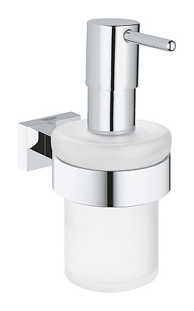 Дозатор жидкого мыла Grohe Essentials Cube New (40756001) Киев - изображение 1