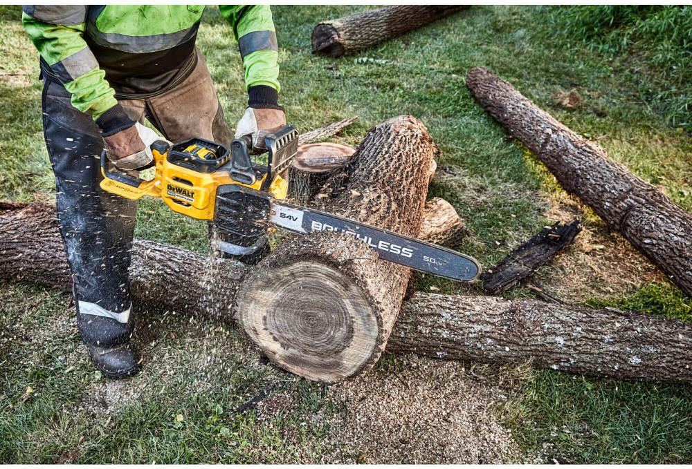 Аккумуляторная цепная пила DeWALT DCMCS575N 54В, шина 50 см, бесщеточная, без АКБ Киев - изображение 7