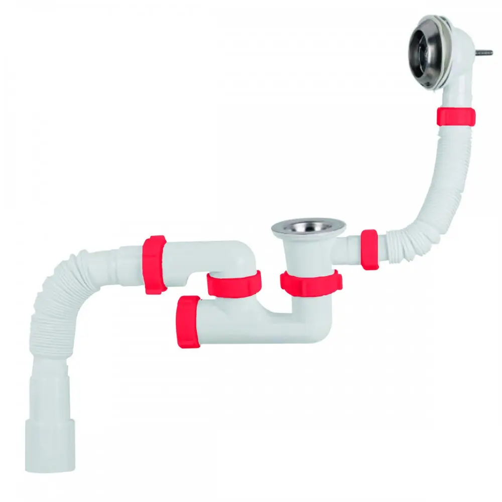 Сифон для ванни з ревізією PolMark SF 30 02 Харків - фото 1