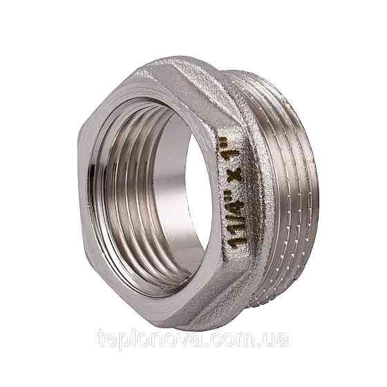 Футорка 1 1/4| х1" НВ нікельована NF653S OPTIMUM Чернівці