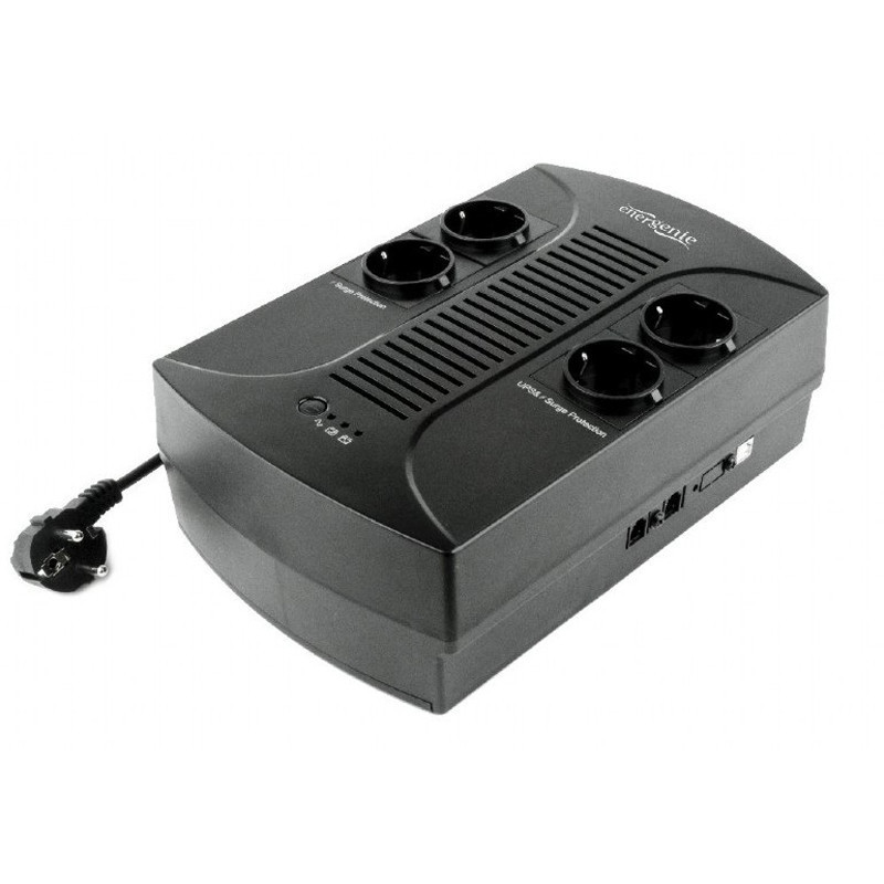 ДБЖ EnerGenie EG-UPS-002 850VA, Line Int., AVR, 4xSchuko, USB Чорний Харків - фото 6