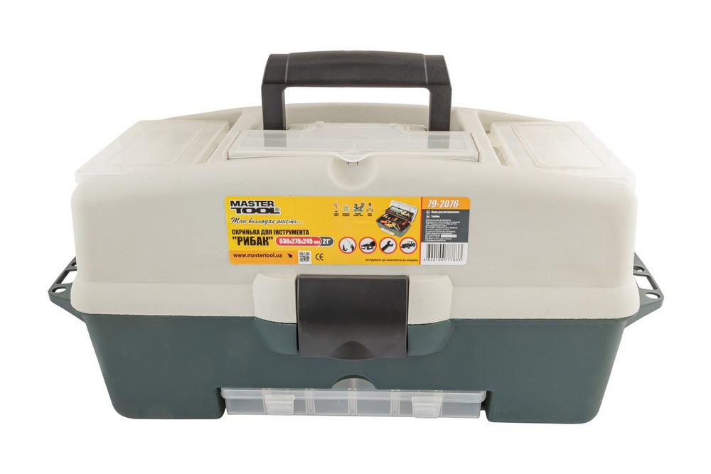 MASTERTOOL Скриня органайзер MASTERTOOL РИБАК 21" 530х270х245 мм 79-2076 Коломия - фото 1