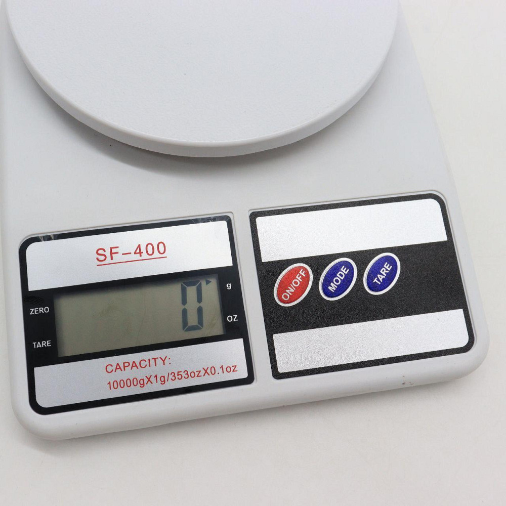 Кухонные весы до 10 кг, SF-400, на батарейках / Цифровые настольные весы для кухни Киев - изображение 4