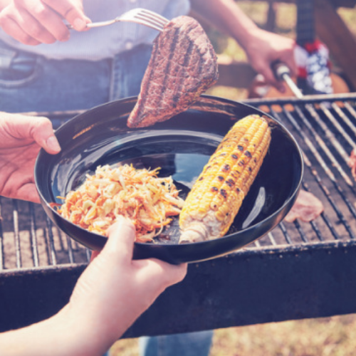 Блюдо сервірувальне 17см чорний Friends Time Luminarc Житомир